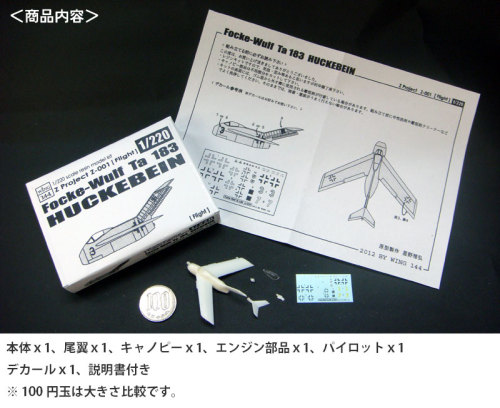1/220【Focke-Wulf Ta183 HUCKEBEI...